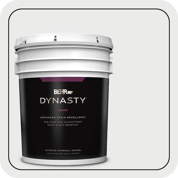 BEHR DYNASTY 5 gal. #PWN-36 Celestial Glow Eggshell Enamel Interior Stain-Blocking Paint & Primer