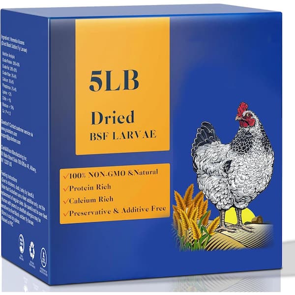 KIWDZFU Calcium-Rich Non-GMO Chicken Feed 85x More Calcium