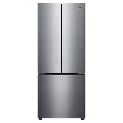 29 in. W 16.0 cu. ft. French Door Refrigerator in Stainless Steel