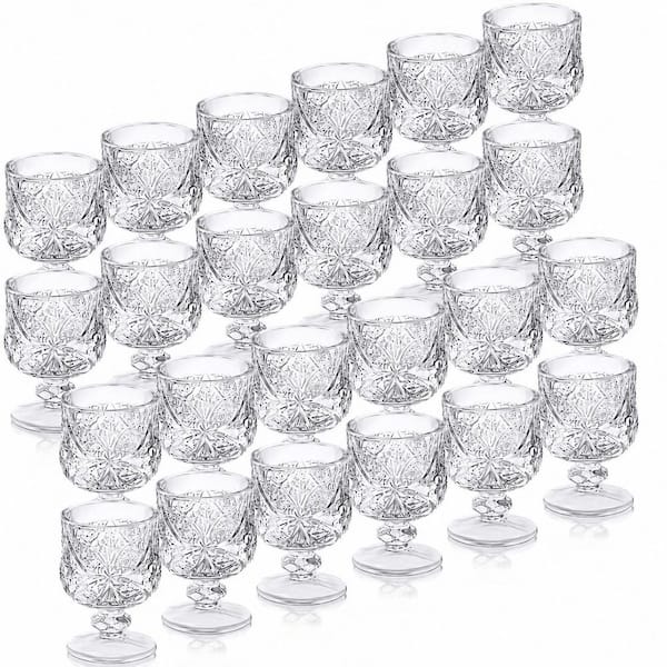 Modern Clear Crystal Shot Glasses No Additional Features