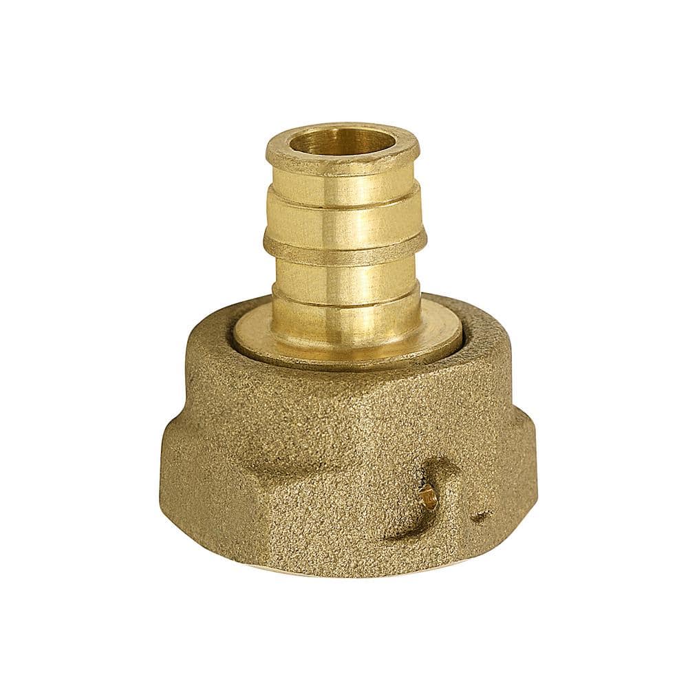 1/2 in. PEX A x 3/4 in. FIP Brass Water Meter Coupling with Washer Lead Free price history on PriceWatchPro