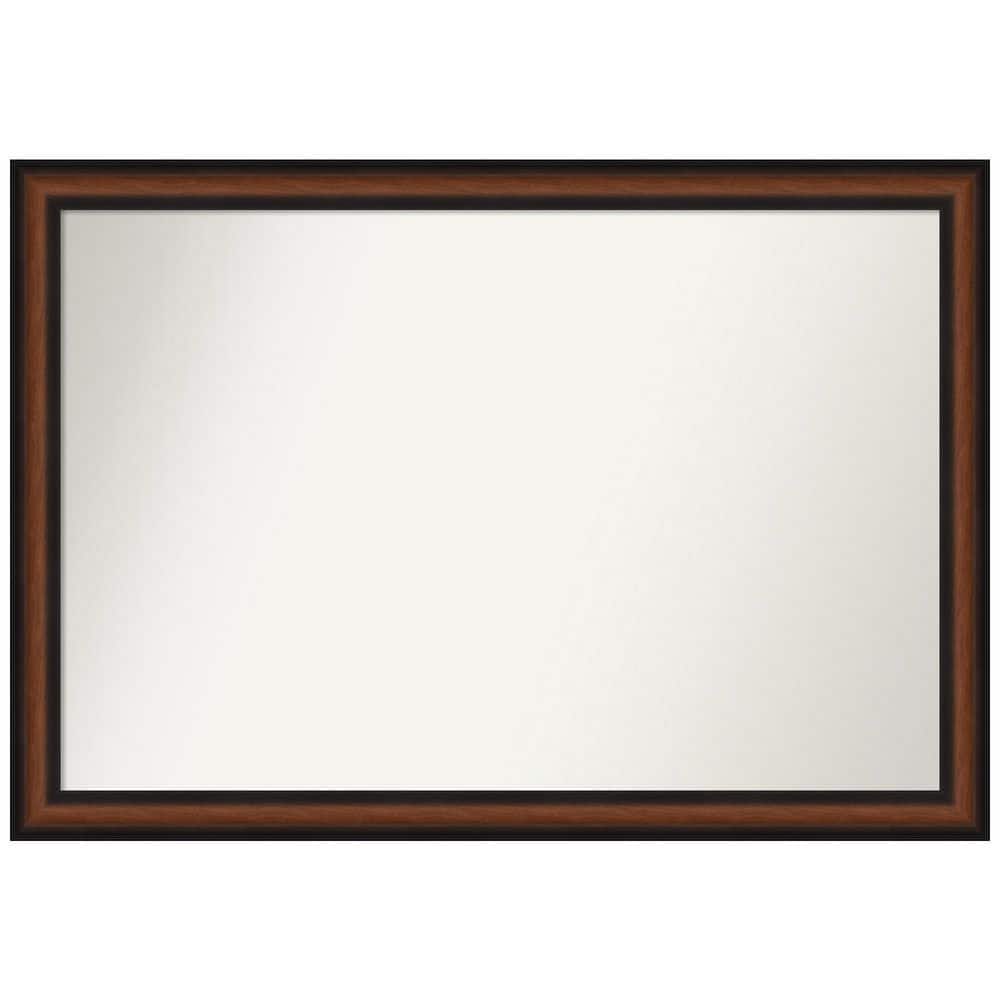 Yale Walnut 39.5 in. W x 27.5 in. H Non-Beveled Bathroom Wall Mirror in Cherry price history on PriceWatchPro