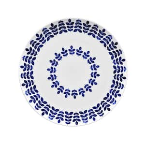 Sandefjord 12.25 in. (Blue) Porcelain Round Platter