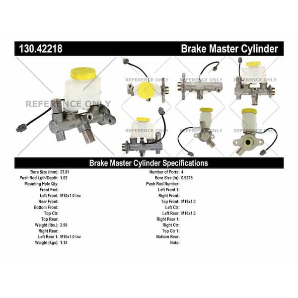 Centric Parts Brake Master Cylinder 2000-2001 Nissan Sentra 2.0L
