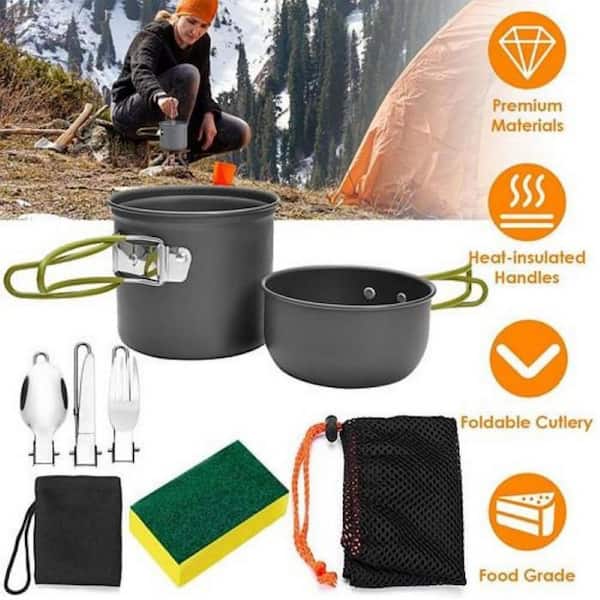 Outdoor Camping Hiking Mobile Kitchen Portable Folding Cooking