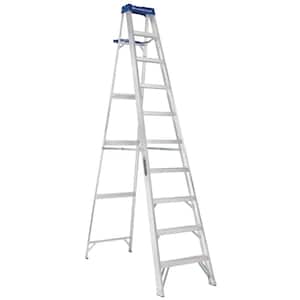 10 ft. Aluminum Step Ladder with 250 lbs. Load Capacity Type I Duty Rating