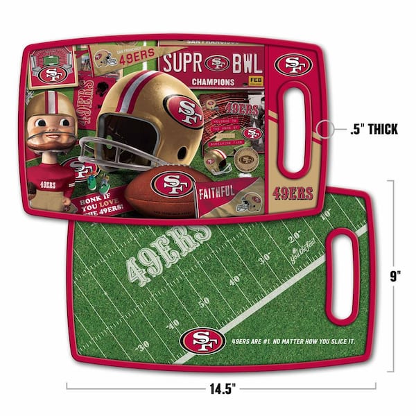 Lids San Francisco 49ers 6'' x 6'' Team Logo Block