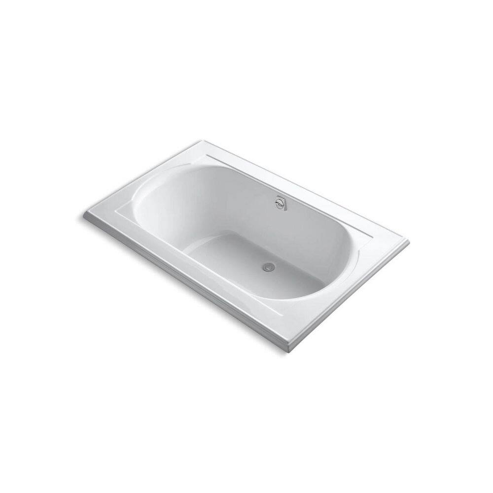 Memoirs 66 in. x 42 in. Rectangular Soaking Bathtub with Center Drain in White price history on PriceWatchPro