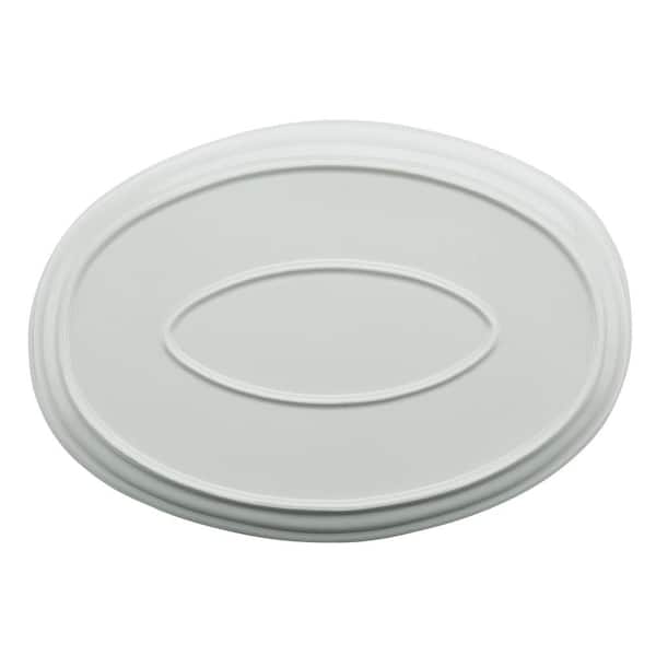 4.5 Qt. Light Sea Salt Gray Stoneware Bubble and Brown Oval Baker