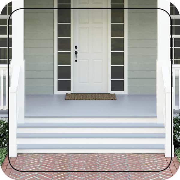 1 gal. #PPU15-17 Monet Textured Low-Lustre Enamel Interior/Exterior Porch and Patio Anti-Slip Floor Paint