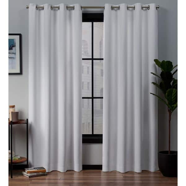 Exclusive Home Curtains Academy White, Best White Grommet Blackout Curtains