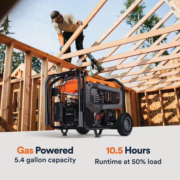 Generac 6875 / 5500-Watt Electric Switch Gasoline Powered Portable