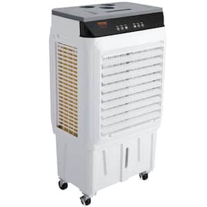 Air Cooler 2100 CFM 3-Portable Evaporative Cooler for 750 sq. ft. 135° Oscillating Swamp Cooler with 12 H Timer