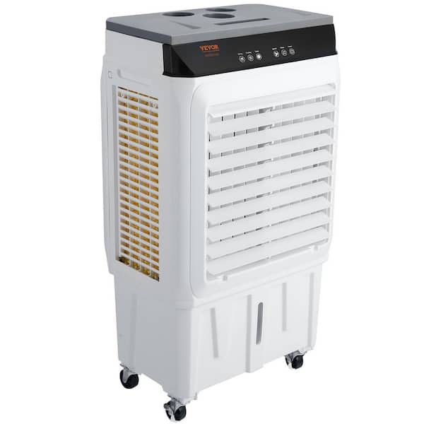 Air Cooler 2100 CFM 3-Portable Evaporative Cooler for 750 sq. ft. 135° Oscillating Swamp Cooler with 12 H Timer