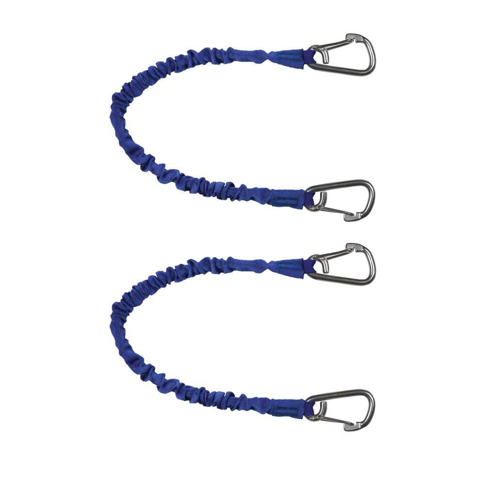 BoatTector High-Strength Line Snubber and Storage Bungee, Value 2-Pack - 18 in. with Medium Hooks, Blue price history on PriceWatchPro