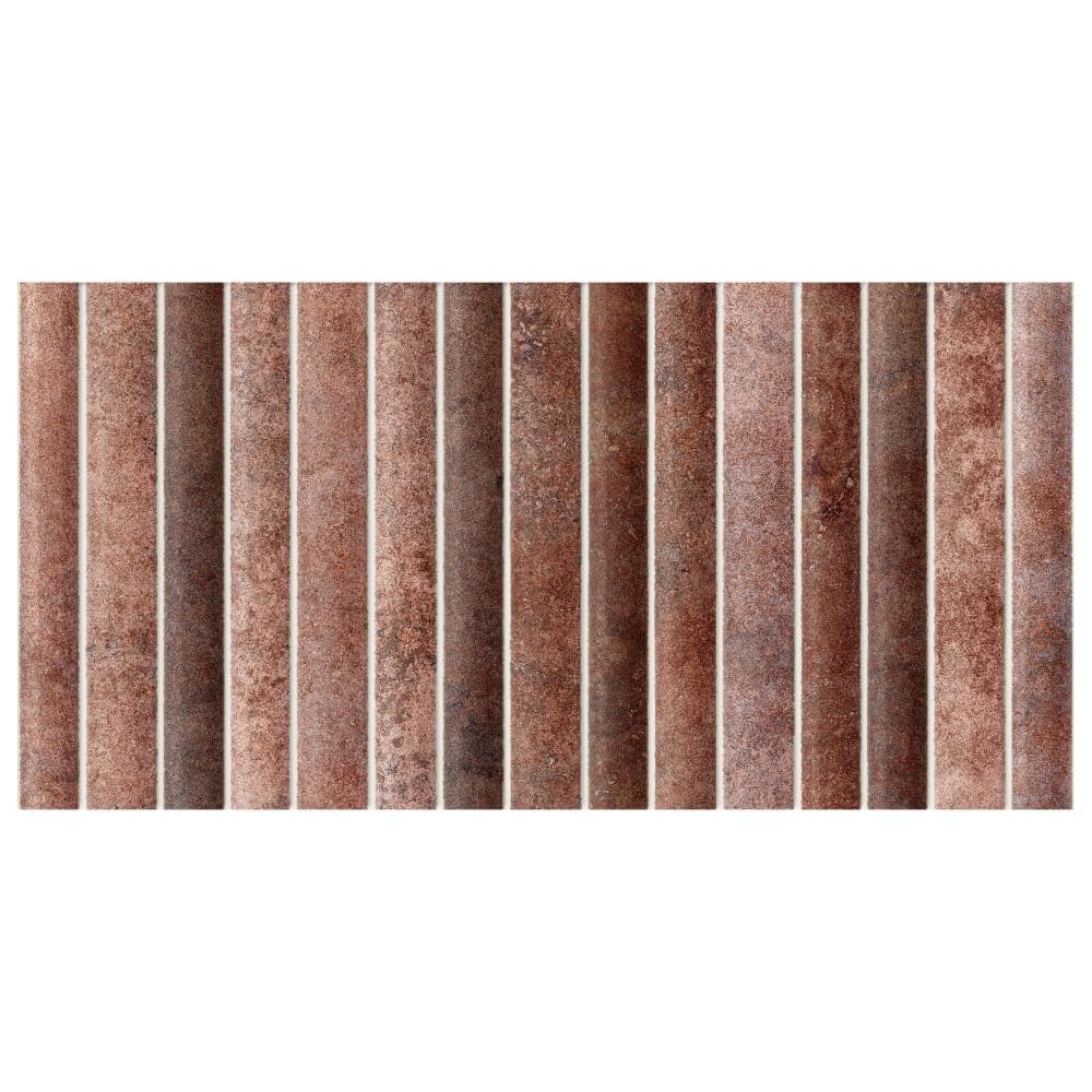 Rubik Garnet 5-7/8 in. x 11-3/4 in. Ceramic Wall Take Home Tile Sample price history on PriceWatchPro