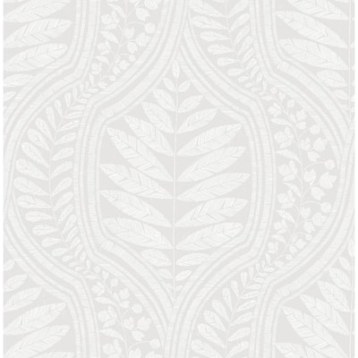 Scott Living Juno Light Grey Ogee Light Grey Paper Strippable Roll Covers 56 4 Sq Ft 2964 25948 The Home Depot