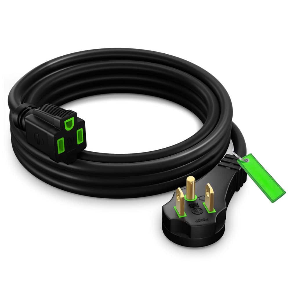 MAXIMM 6 ft. 14 / 3 Medium / Heavy Duty Indoor Extension Cord with ...