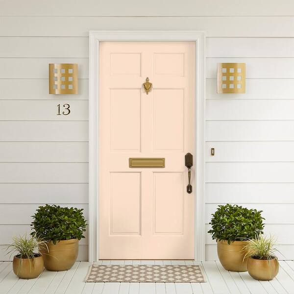 BEHR PREMIUM 1 gal. #S250-1 Macaroon Cream Satin Enamel Interior