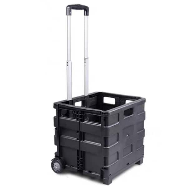 Mr. Garden 2 cu. ft. 60 lbs. Capacity Portable Folding Plastic Garden Cart