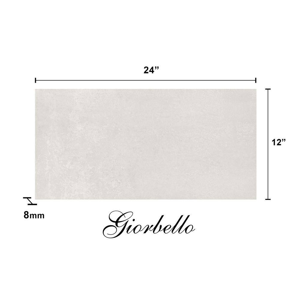Large Warm Gray Rectified Porcelain Floor and Wall Tile