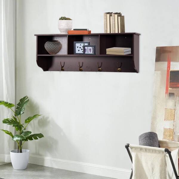 wall mounted entryway storage