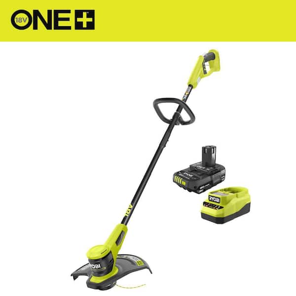 ONE+ 18V 13 in. Cordless Battery String Trimmer with 2.0 Ah Battery and Charger