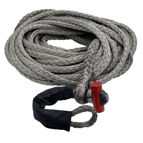 Lockjaw Synthetic Winch Line w/ Integrated Shackle, 5/8 Dia. x 75'L