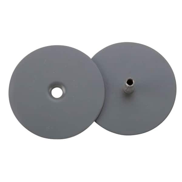 First Watch Security 2-5/8 in. Grey Door Hole Cover