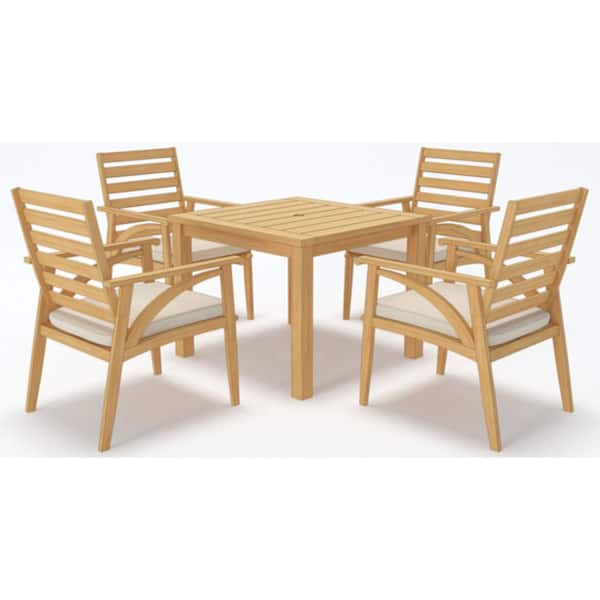 Plaza Acacia Outdoor Dining Table