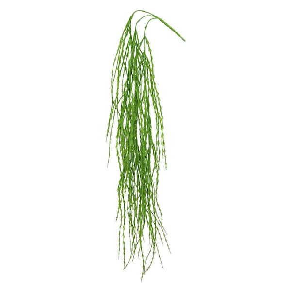 35 in. Artificial Twig Ivy Leaf Vine Hanging Plant Greenery Foliage Bush (Set of 2)