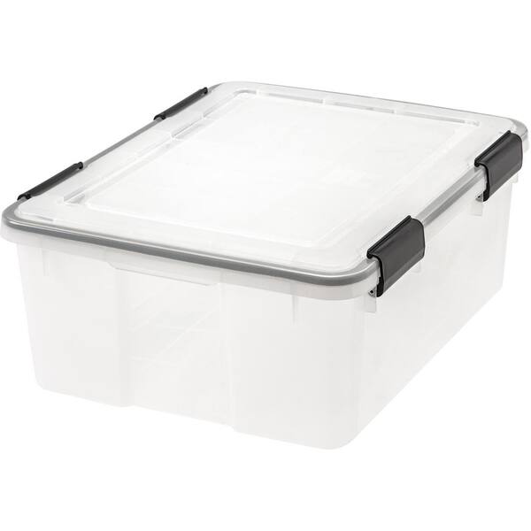 30 qt plastic storage bins