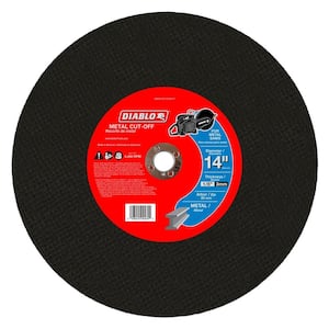 14 in. x 1/8 in. x 20 mm Metal High Speed Cut-Off Disc (5-Pack)