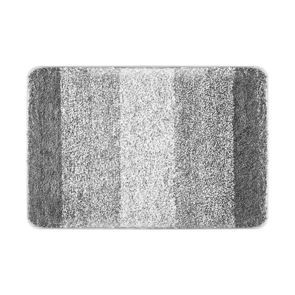 Bathroom Rugs 36 in. x 24 in. Bath Mat Absorbent Soft Microfiber with Non-Slip TPE Backing for Bathroom Tub