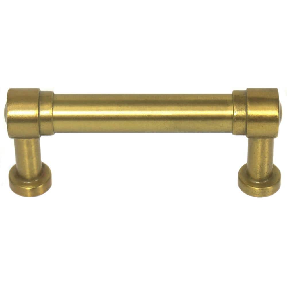 Precision 5 in. Center-to-Center Champagne Brass Bar Pull Cabinet Pull