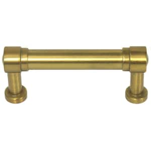 Precision 5 in. Center-to-Center Champagne Brass Bar Pull Cabinet Pull