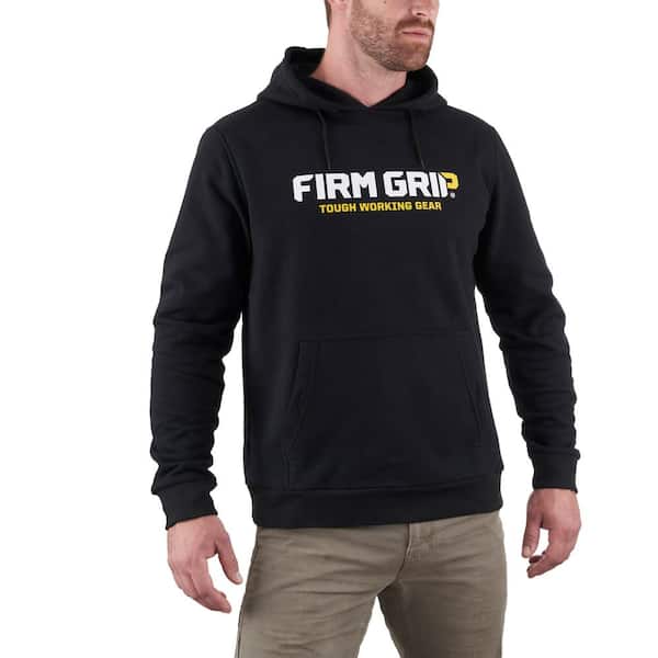 FIRM GRIP Men's X-Large Black Hooded Sweatshirt
