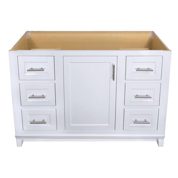 Kinghurst 48 in. W x 21 in. x 33.5 in. H D Bathroom Vanity Cabinet Only in White Kinghurst 48 in. W x 21 in. x 33.5 in. H D Bathroom Vanity Cabinet Only in White