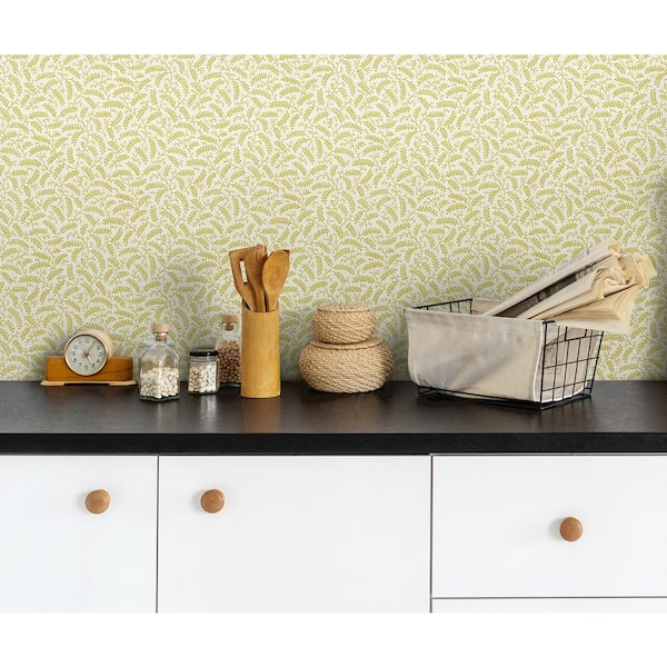 Dandelion Cossette Paper Unpasted Nonwoven Wallpaper Roll 60.75 sq. ft.