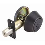 Single Cylinder Oil-Rubbed Bronze Deadbolt