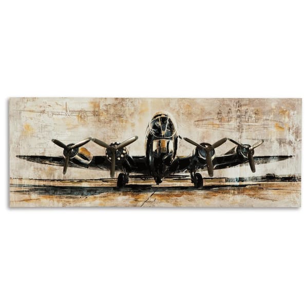 Signature DESIGN BY ASHLEY Kalene Unframed Memphis Belle Art Print Wall Art 18 in. x 48 in.