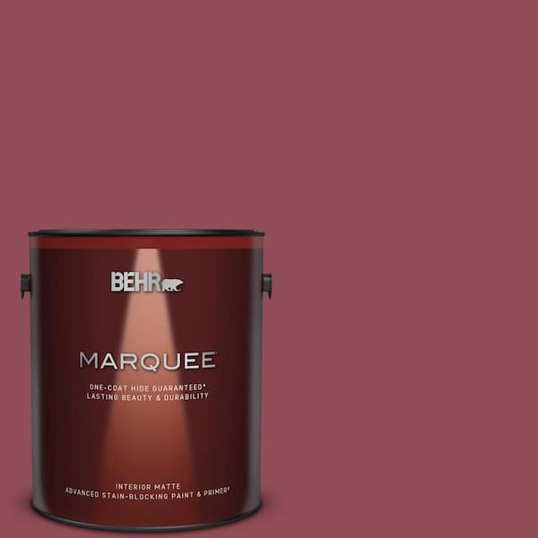 BEHR MARQUEE 1 gal. #MQ1-05 Rialto One-Coat Hide Matte Interior Paint & Primer