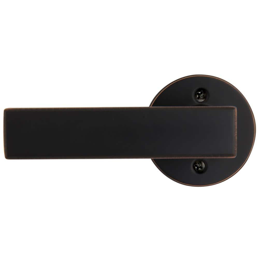 Westwood Aged Bronze Dummy Door Lever with Round Rose
