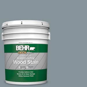 5 gal. #SC-119 Colony Blue Solid Color Waterproofing Exterior Wood Stain