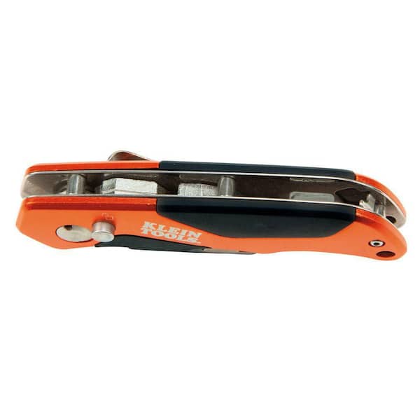 Klein Tools 3-Blade Pocket Knife with Screwdriver 1550-6 - The Home Depot