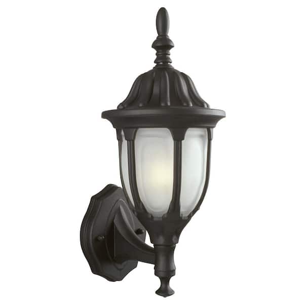 Filament Design Negron 1-Light Outdoor Black Wall Lantern