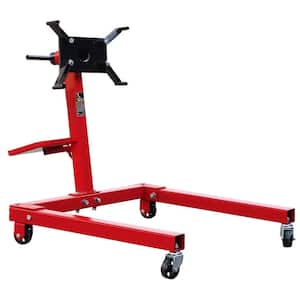 1,500 lbs. Engine Stand with 360-Degree Rotating Head and Folding Frame