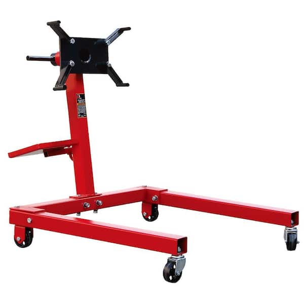 Big Red 1,500 lbs. Engine Stand with 360-Degree Rotating Head and Folding Frame