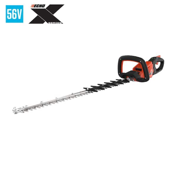 ECHO 28 in. 56-Volt X Series Double-Sided Double-Reciprocating Cordless Battery Powered Hedge Trimmer (Tool Only)