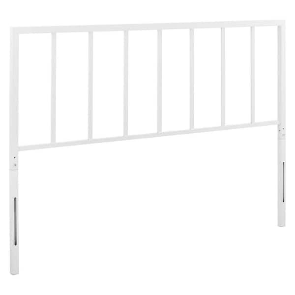 MODWAY Tatum White Full Metal Headboard